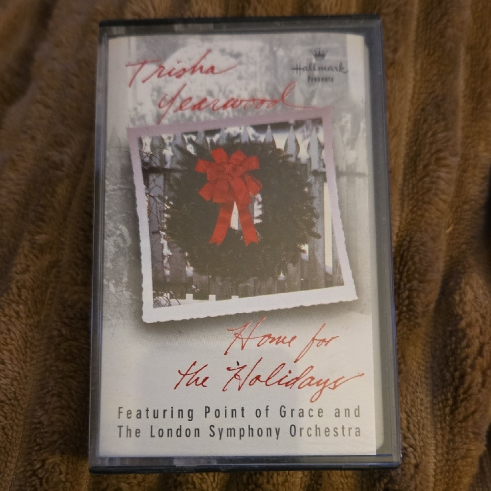 Hallmark Home for the Holidays Cassette - Red and Black